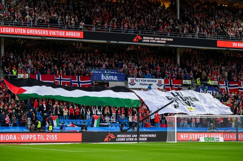 Football. FIFA World Cup Qualifier. Norway - Israel. 11.10.2025