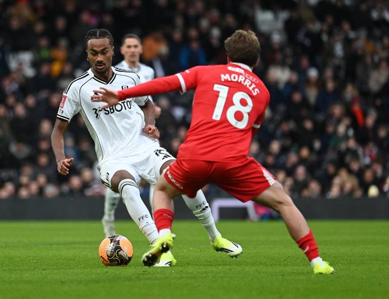 Football. Emirates FA Cup. Fulham - Middlesbrough. 10.01.2026