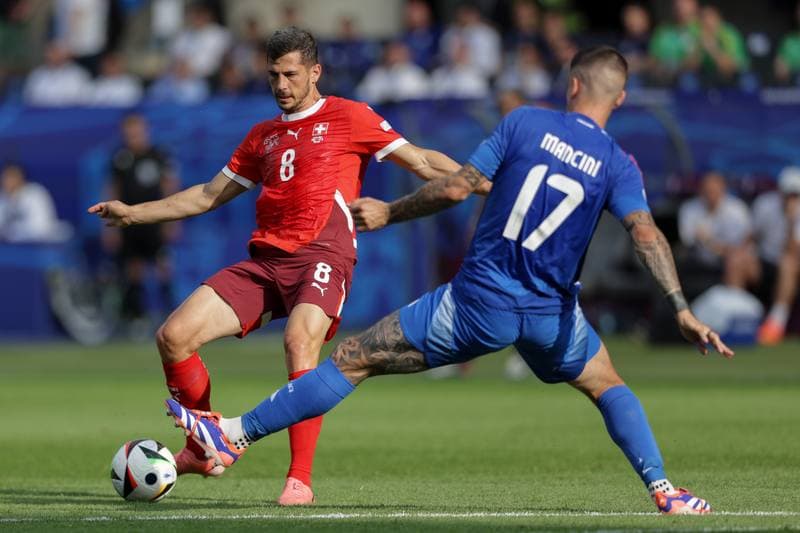 Football. UEFA EURO 2024. Switzerland - Italy. 29.06.2024
