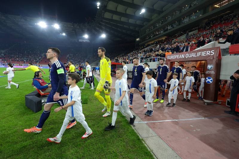 Football. 2026 FIFA World Cup Qualifiers. Greece - Scotland. 15.11.2025