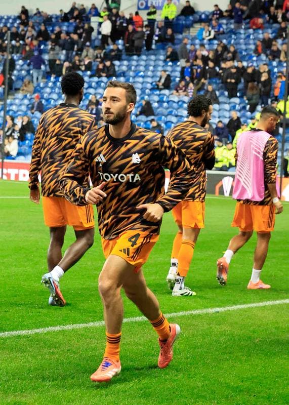 Football. UEFA Europa League. Rangers - A.S. Roma. 06.11.2025