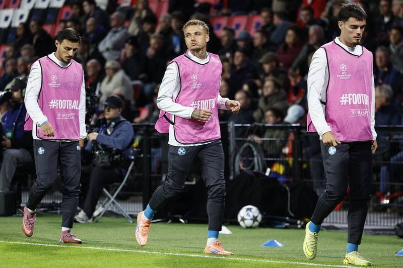 Football. UEFA Champions League. PSV Eindhoven - Napoli. 21.10.2025