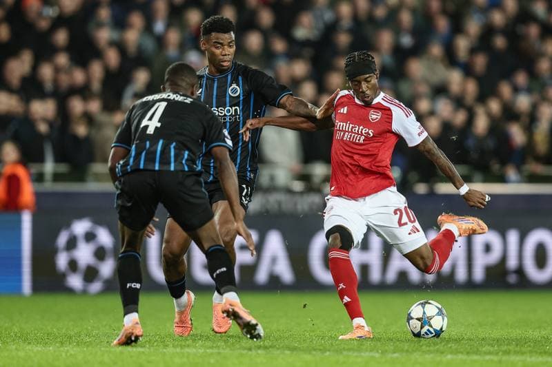 Football. UEFA Champions League. Club Brugge - Arsenal. 10.12.2025
