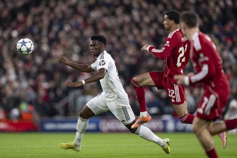 Football. UEFA Champions League. Liverpool - Real Madrid. 04.11.2025