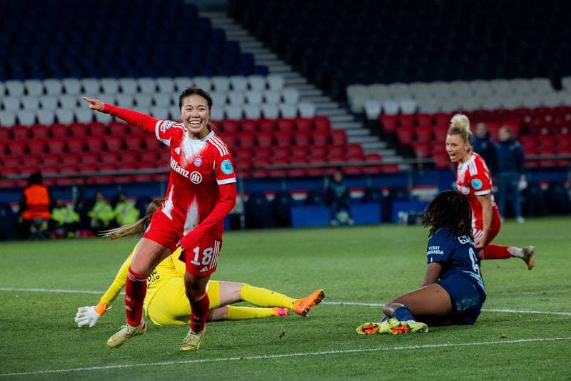 Football. UEFA Women's Champions League. Paris Saint-Germain - FC Bayern Munich. 16.03.2026