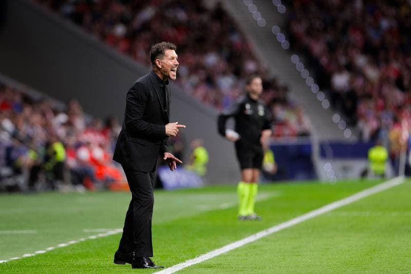Football. La Liga. Atletico Madrid - Osasuna. 18.10.2025