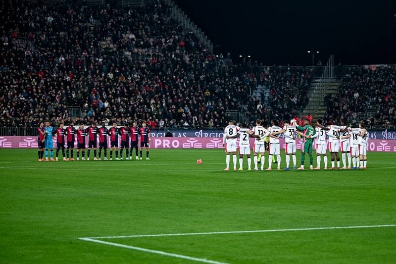 Football. Serie A. Cagliari - AC Milan. 02.01.2026