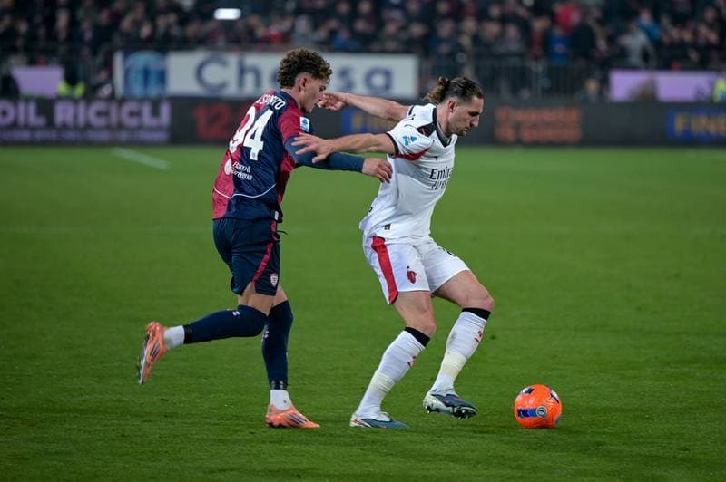 Football. Serie A. Cagliari - AC Milan. 02.01.2026
