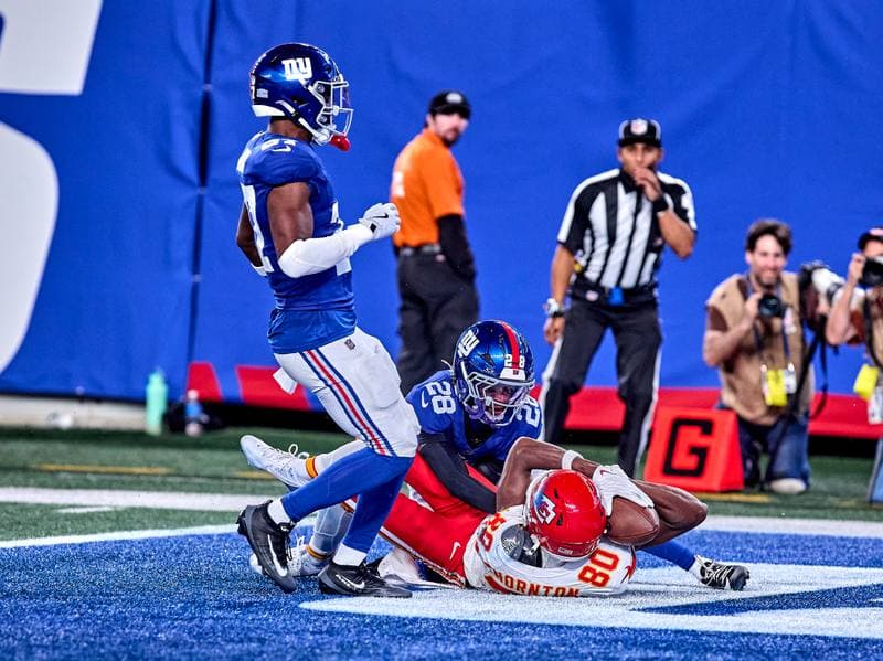 Football. NFL. Kansas City Chiefs - New York Giants. 21.09.2025