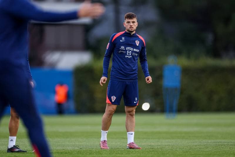 Football. Croatia. Training. 07.10.2025