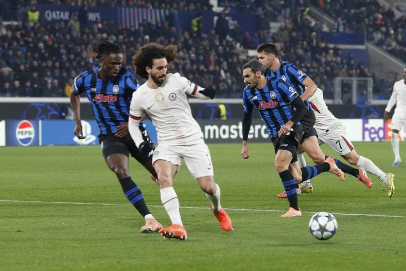 Football. UEFA Champions League. Atalanta BC - Chelsea FC. 06.12.2025