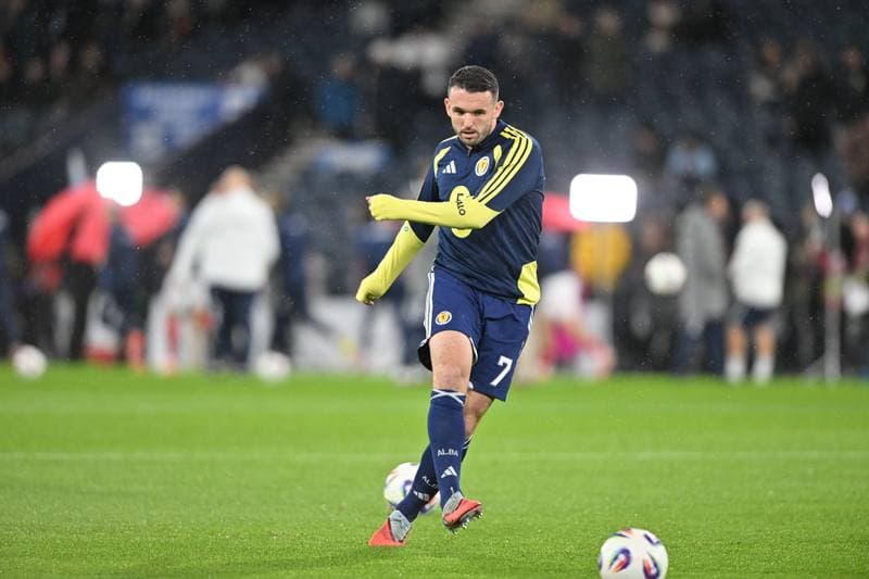 Football. 2026 FIFA World Cup Qualifiers. Scotland - Denmark. 18.11.2025