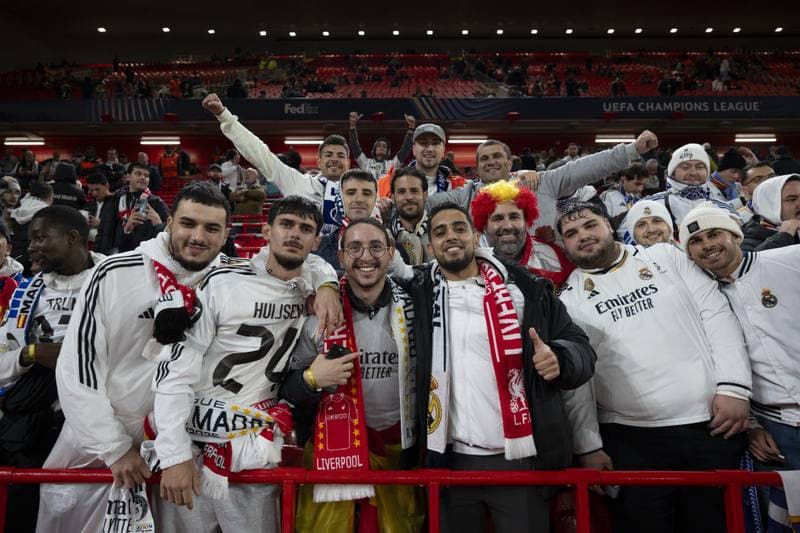 Football. UEFA Champions League. Liverpool - Real Madrid. 04.11.2025