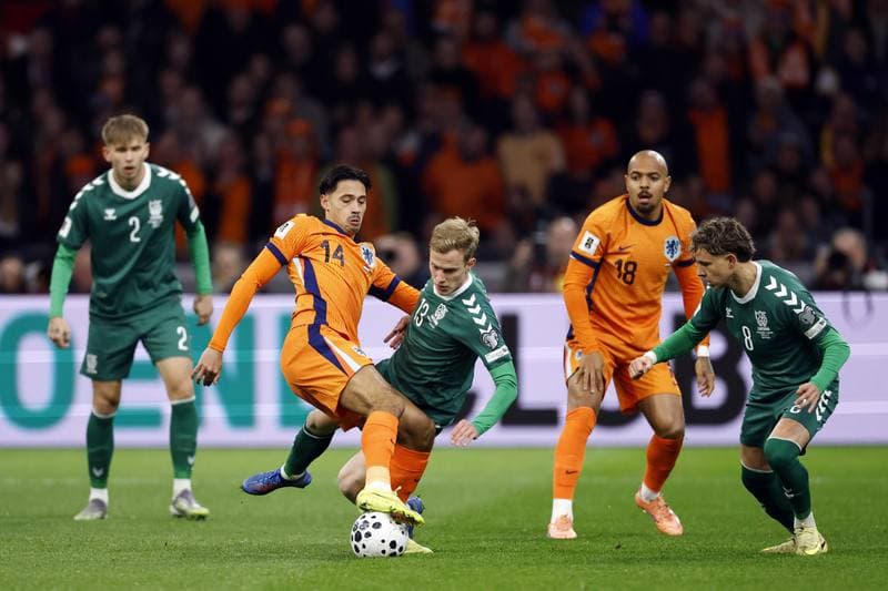 Football. FIFA World Cup Qualifiers. Netherlands - Lithuania. 17.11.2025