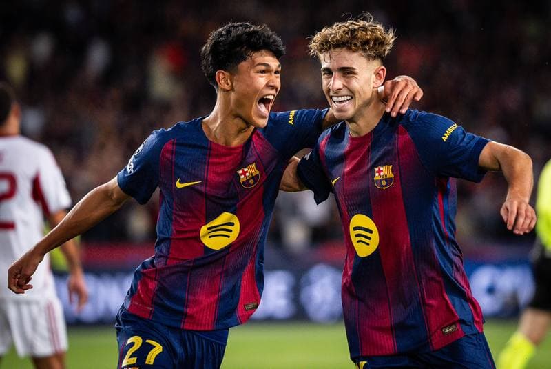 Football. UEFA Champions League. FC Barcelona - Olympiacos. 21.10.2025