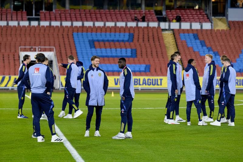 Football. FIFA World Cup Qualifier. Sweden - Kosovo. 13.10.2025