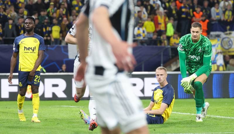 Football. UEFA Champions League. Royale Union Saint-Gilloise - Newcastle United. 01.10.2025