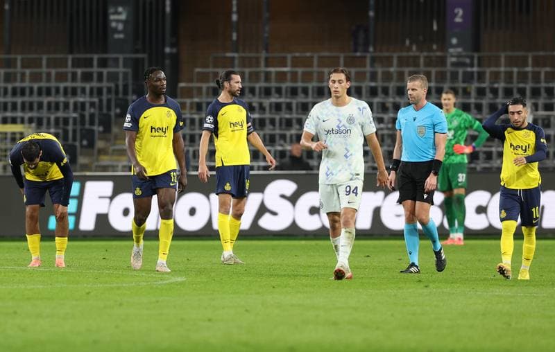 Football. UEFA Champions League. Royale Union Saint-Gilloise - Internazionale. 21.10.2025