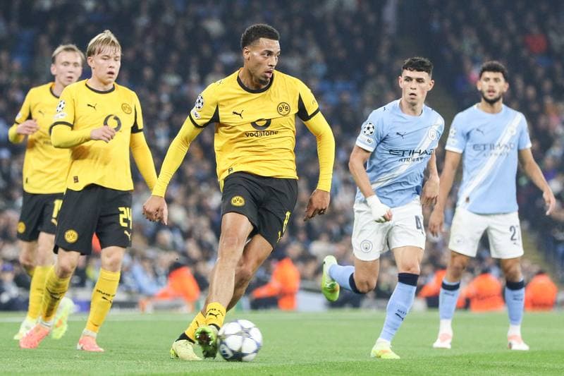 Football. UEFA Champions League. Manchester City - Borussia Dortmund. 05.11.2025