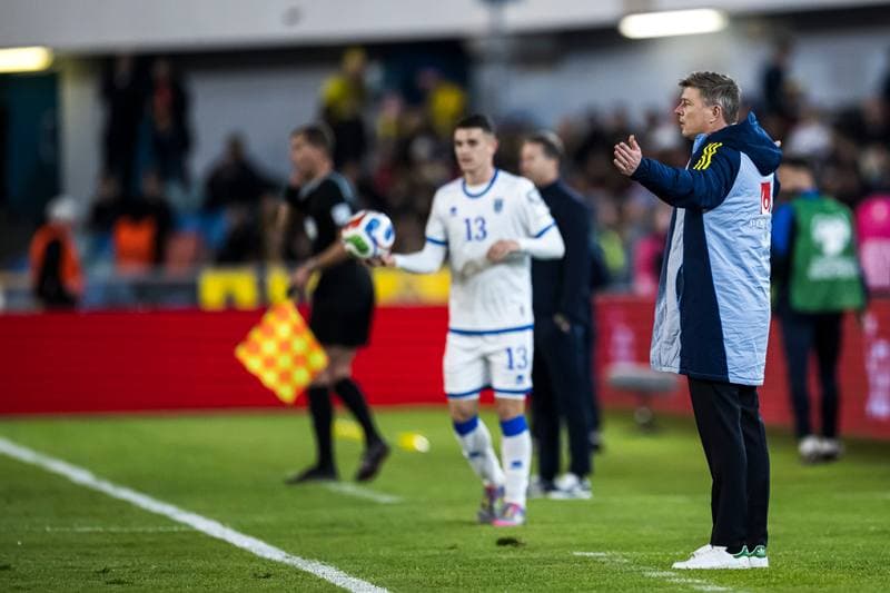 Football. FIFA World Cup Qualifier. Sweden - Kosovo. 13.10.2025