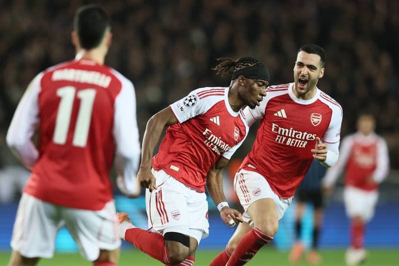 Football. UEFA Champions League. Club Brugge - Arsenal. 10.12.2025