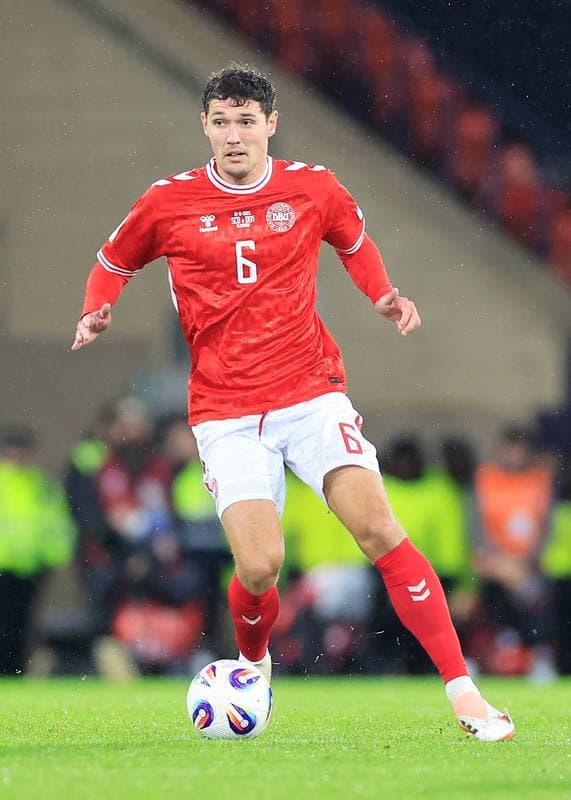 Football. 2026 FIFA World Cup Qualifiers. Scotland - Denmark. 18.11.2025