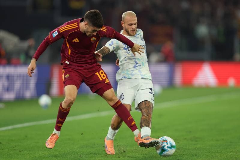 Football. Serie A. AS Roma - FC Internazionale. 18.10.2025