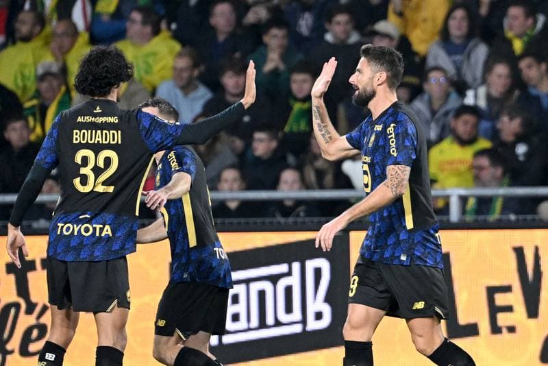 Football. Ligue 1. FC Nantes - Lille OSC. 19.10.2025