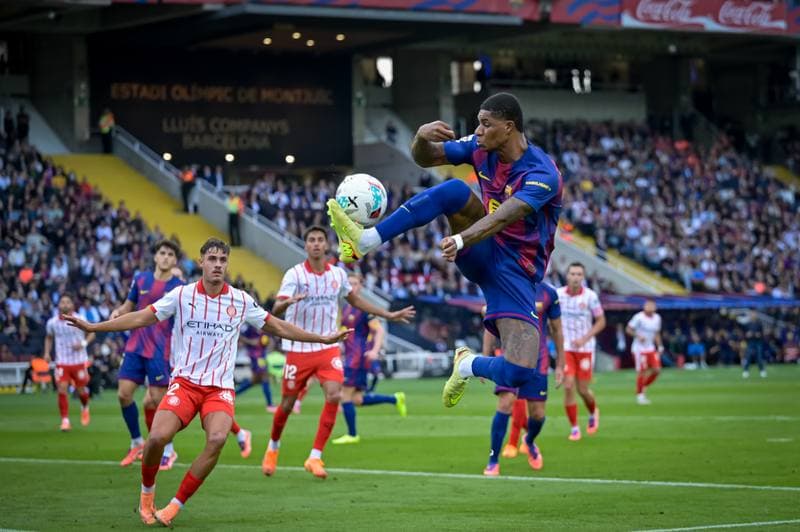 Football. La Liga. FC Barcelona - Girona FC. 18.10.2025