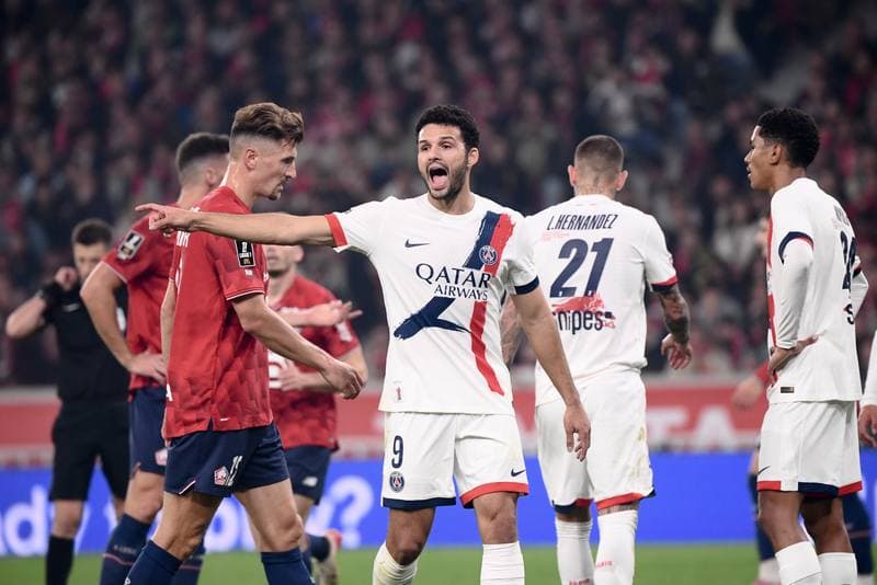 Football. Ligue 1. Lille OSC - Paris Saint-Germain. 05.10.2025