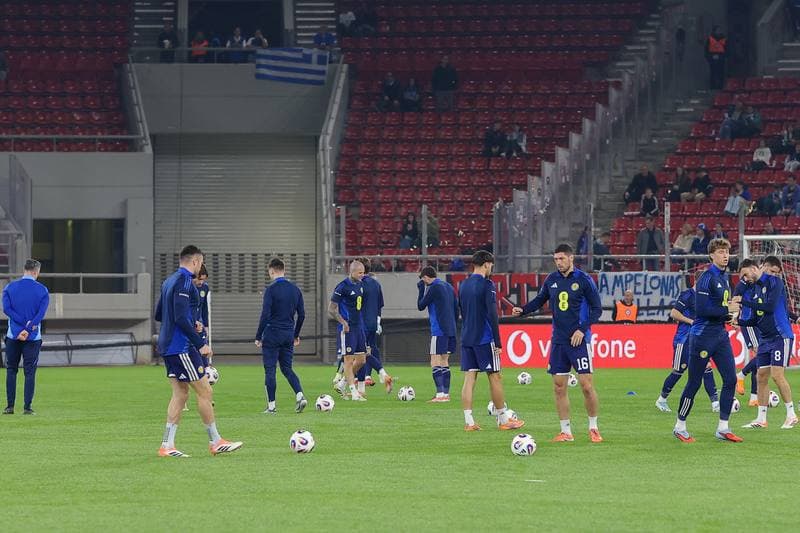 Football. 2026 FIFA World Cup Qualifiers. Greece - Scotland. 15.11.2025