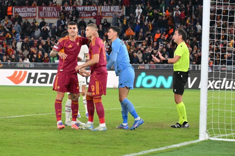 Football. UEFA Europa League. AS Roma - Lille. 02.10.2025