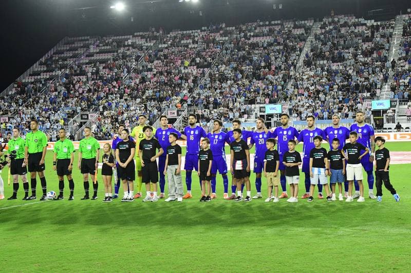 Football. International Friendly. Argentina - Puerto Rico. 14.10.2025