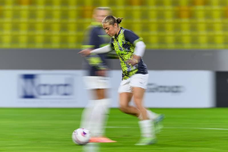 Football. UEFA Women's Europa Cup. Katowice - HAcken. 16.10.2025