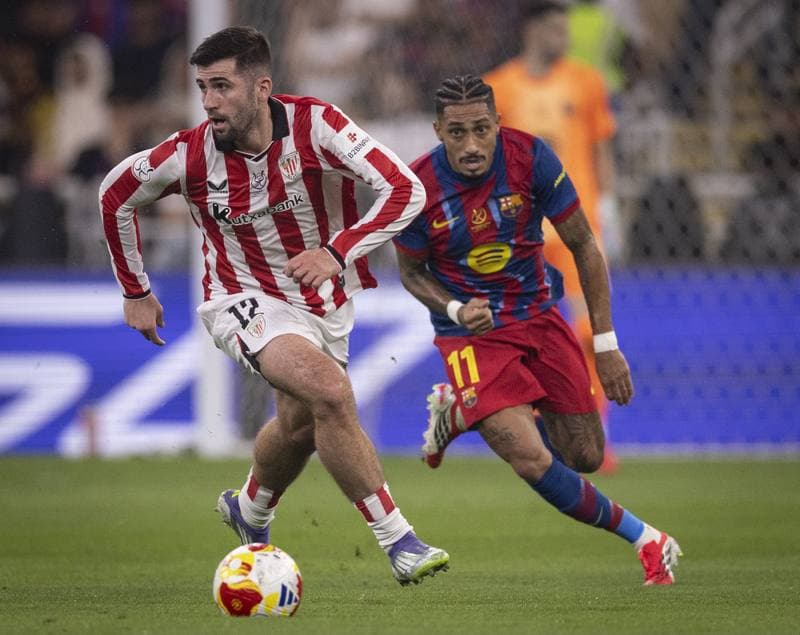 Football. Spanish Supercup. Barcelona - Athletic Club. 07.01.2026