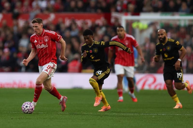 Football. Premier League. Nottingham Forest - Manchester United. 01.11.2025