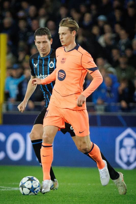 Football. UEFA Champions League. Club Brugge - Barcelona. 05.11.2025