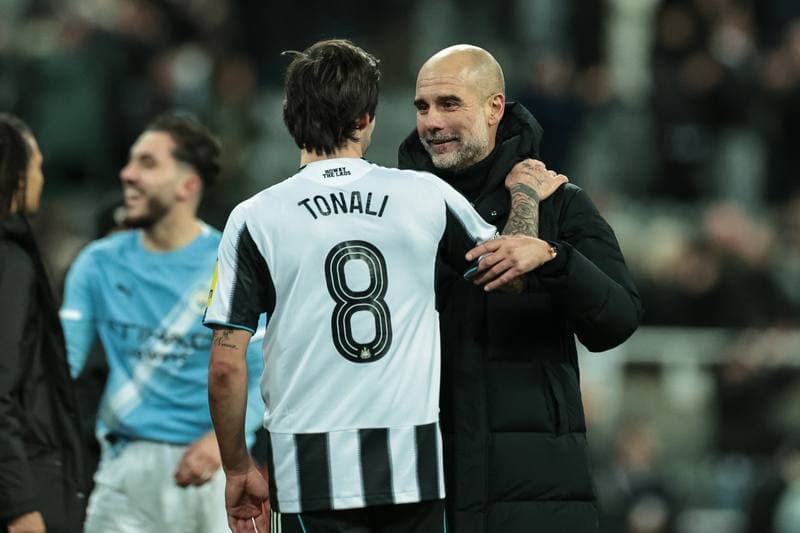 Football. Carabao Cup Semi-Final. Newcastle United - Manchester City. 13.01.2026