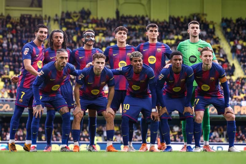 Football. La Liga. Villarreal CF - FC Barcelona. 21.12.2025