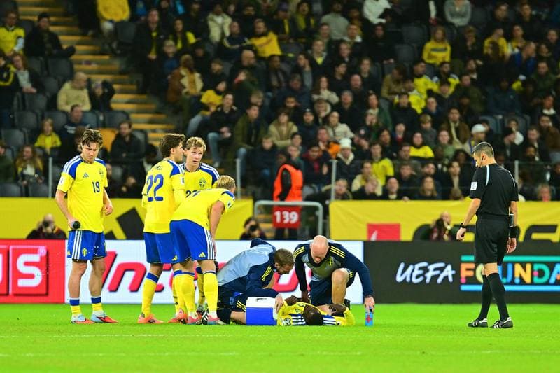Football. FIFA World Cup Qualifiers. Sweden - Slovenia. 18.11.2025