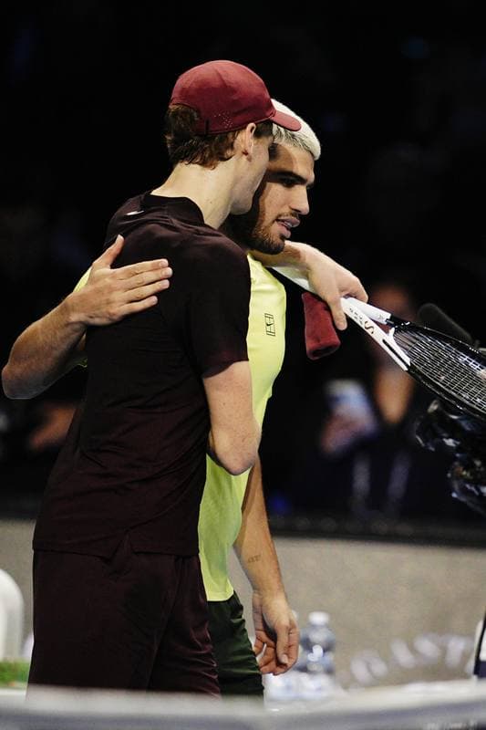 Tennis. ATP Finals. Carlos Alcaraz - Jannik Sinner. 16.11.2025