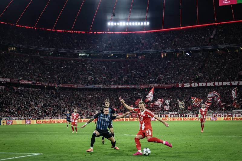 Football. UEFA Champions League. Bayern Munich - Club Brugge. 22.10.2025