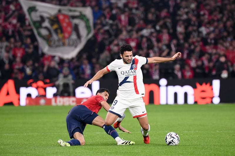 Football. Ligue 1. Lille OSC - Paris Saint-Germain. 05.10.2025