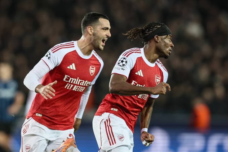 Football. UEFA Champions League. Club Brugge - Arsenal. 10.12.2025