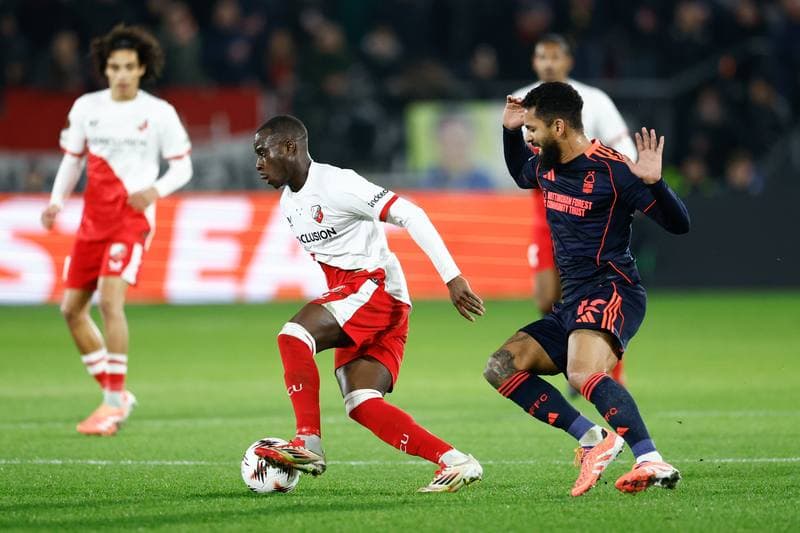 Football. UEFA Europa League. FC Utrecht - Nottingham Forest. 11.12.2025
