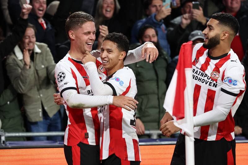 Football. UEFA Champions League. PSV Eindhoven - Napoli. 21.10.2025