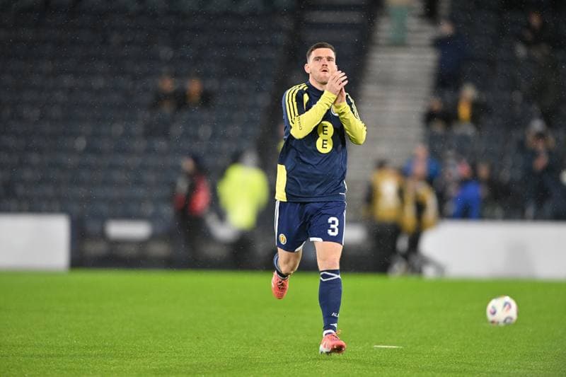 Football. 2026 FIFA World Cup Qualifiers. Scotland - Denmark. 18.11.2025