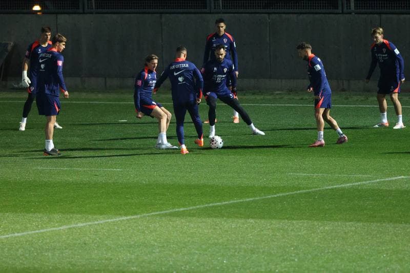 Football. Croatia. Training. 10.11.2025