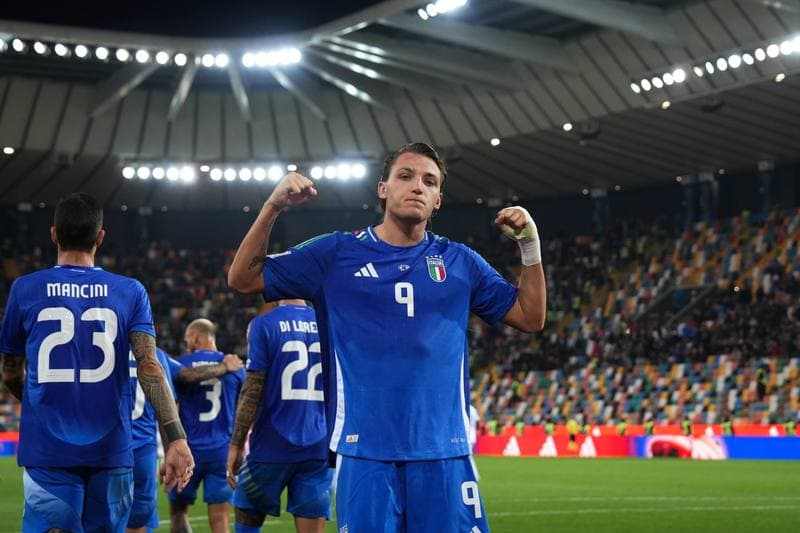 Football. 2026 FIFA World Cup Qualifiers. Italy - Israel. 14.10.2025