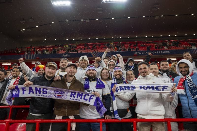 Football. UEFA Champions League. Liverpool - Real Madrid. 04.11.2025